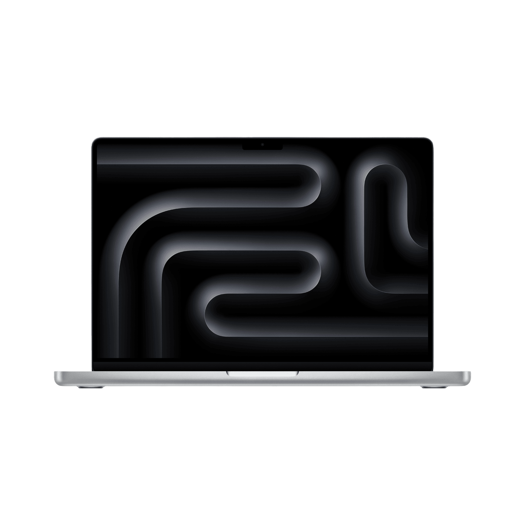 MacBook Pro 14-inch (2024) – M3 Chip, 8‑Core CPU & 10‑Core GPU, 16GB RAM, 1TB SSD – Model MXE13 (Silver, English Keyboard) - alAsil